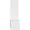 Ekena Millwork Portland Architectural Grade PVC Gable Bracket, 84"W x 21"H x 6"D x 6"F, 6/12 Pitch GBP084X21X0606POR00 - alternate 5